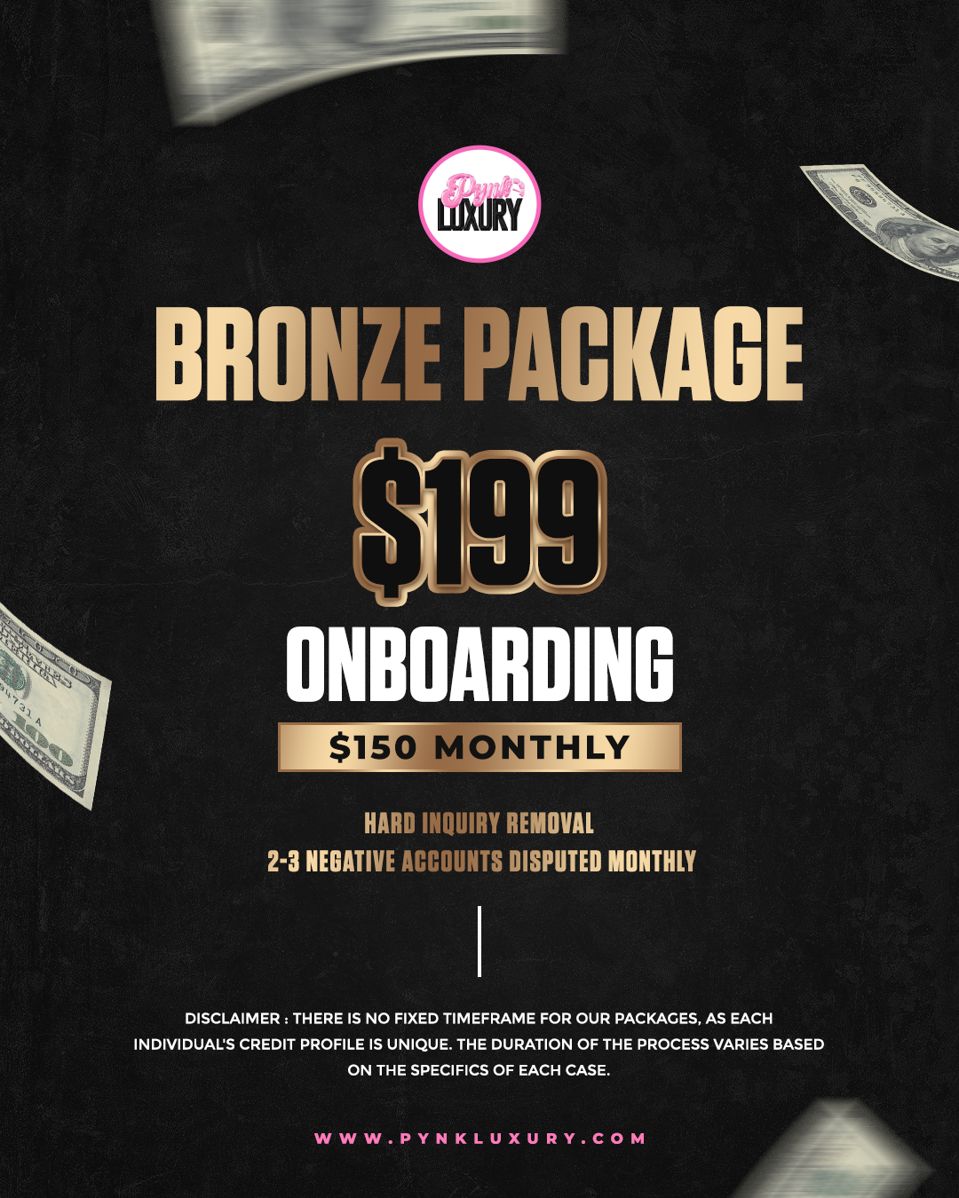 BRONZE PACKAGE